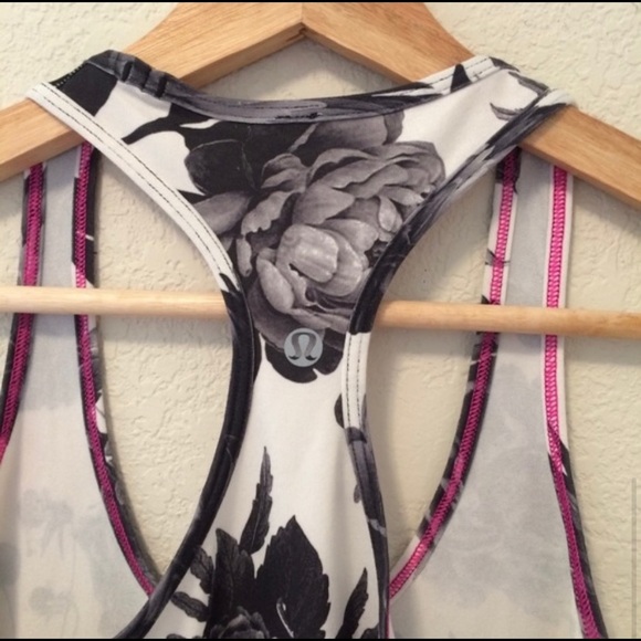 EUC Lululemon Brisk Bloom Cool Racerback - Picture 4 of 4